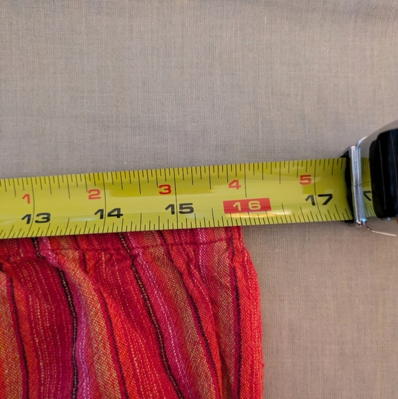 DREW Striped Romper Sleeveless Wide leg M - Picture 6 of 8